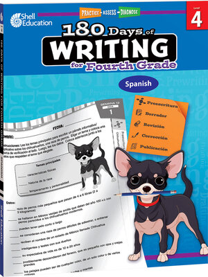 cover image of 180 Days of Writing for Fourth Grade